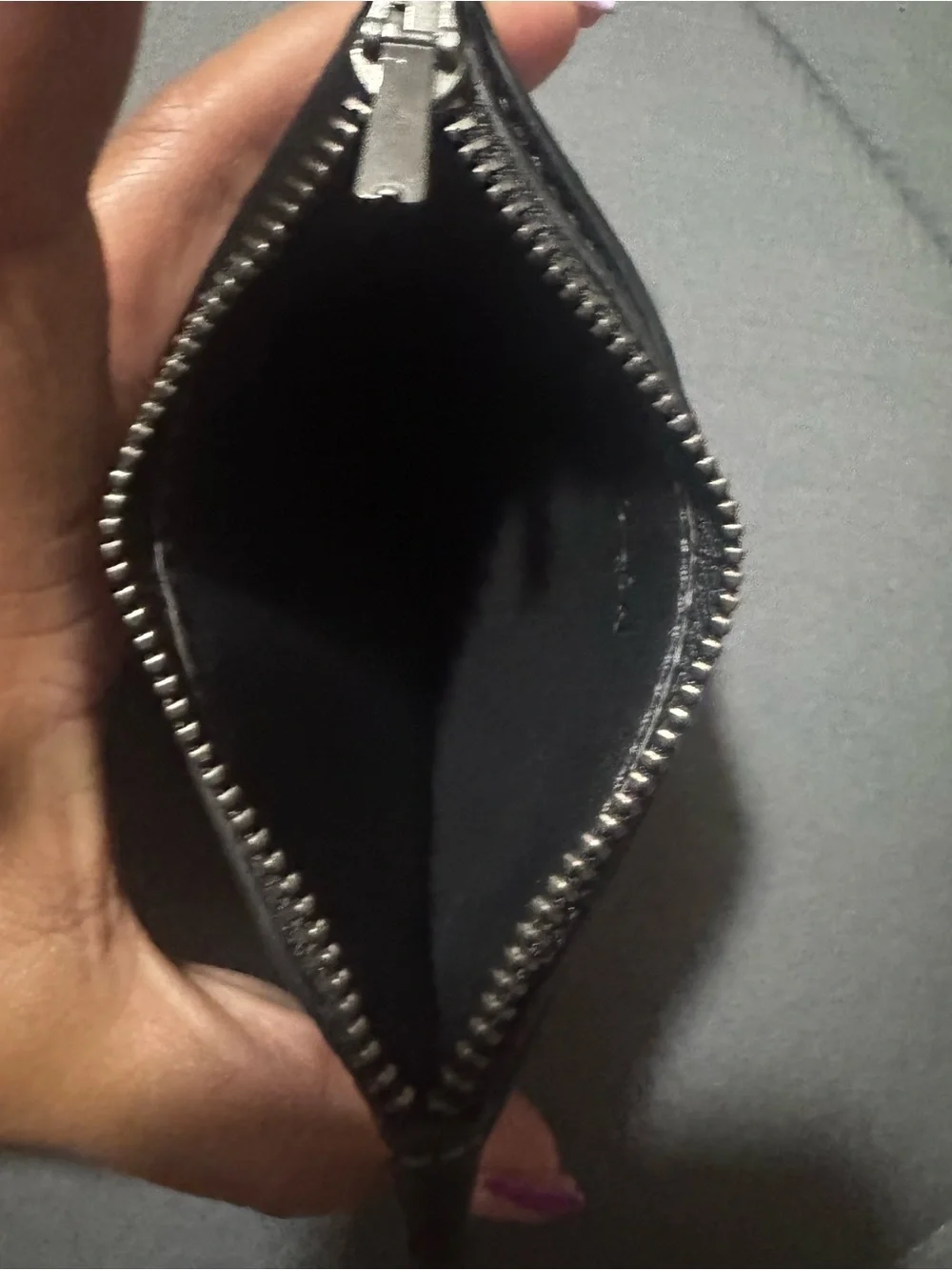 Coach Varsity Zip Card Holder